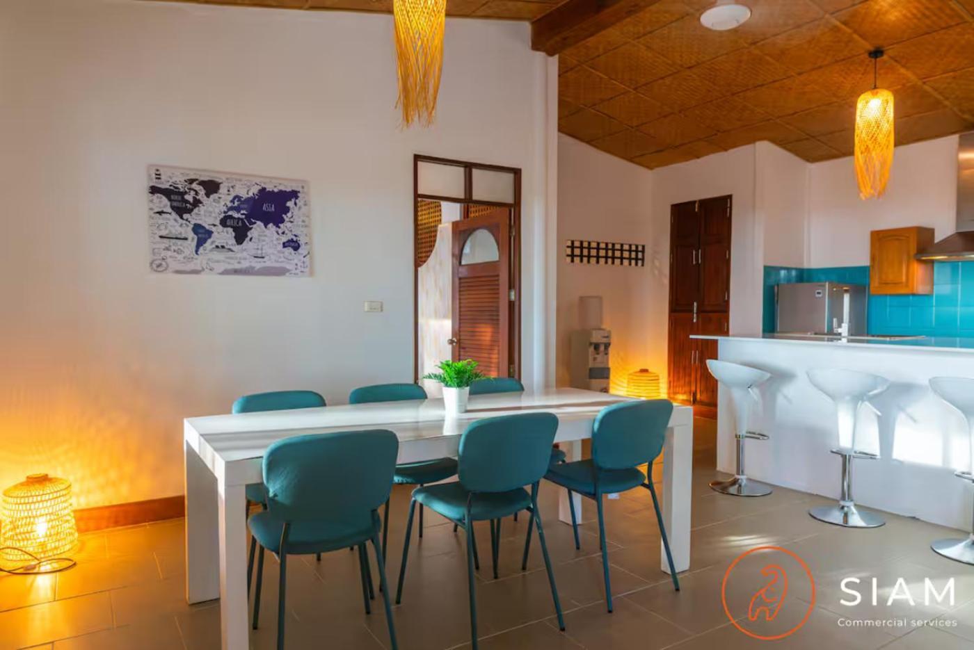 The Wooden Beach House 3Br - Sunset Beach Garden Taling Ngam  Luaran gambar
