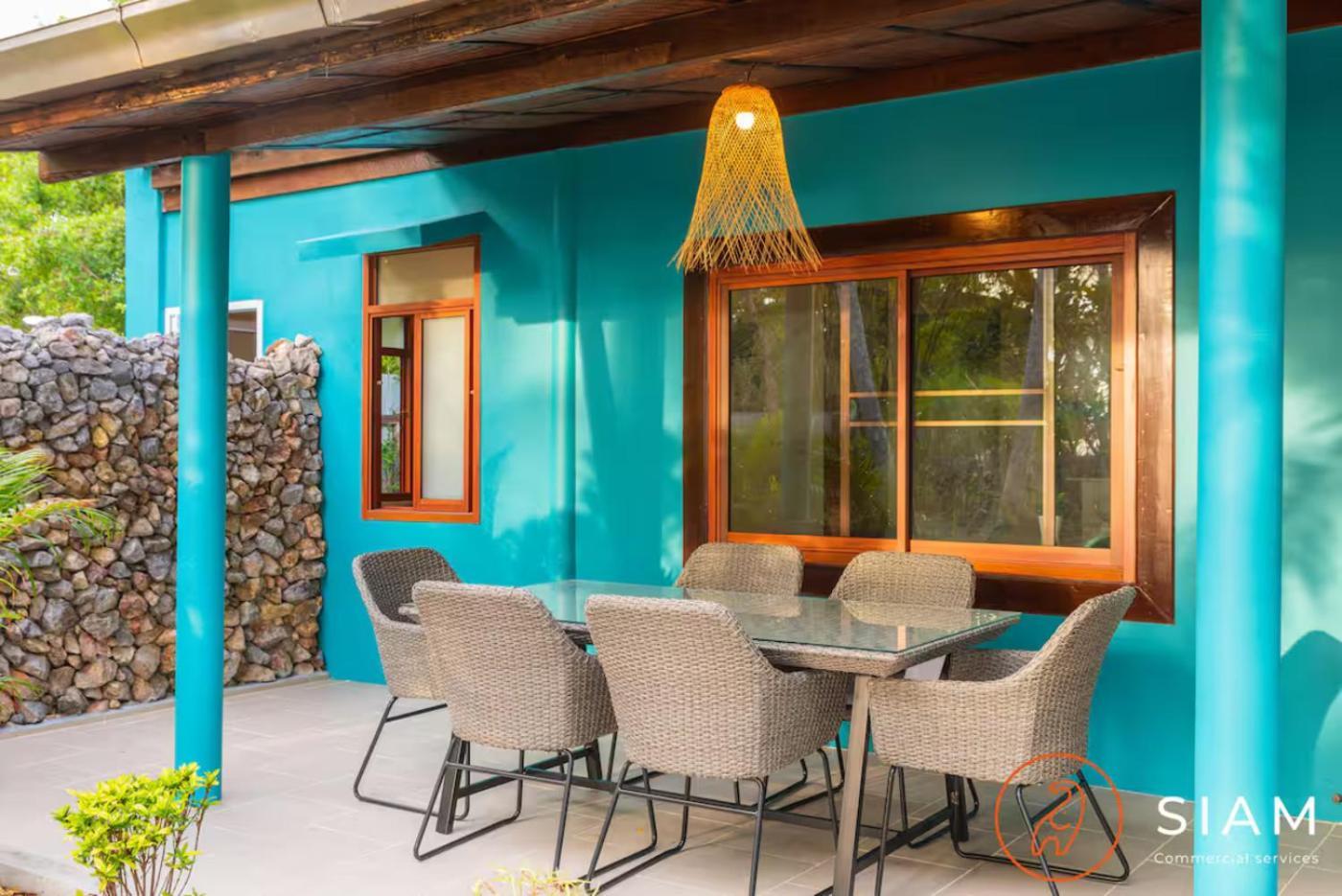 The Wooden Beach House 3Br - Sunset Beach Garden Taling Ngam  Luaran gambar