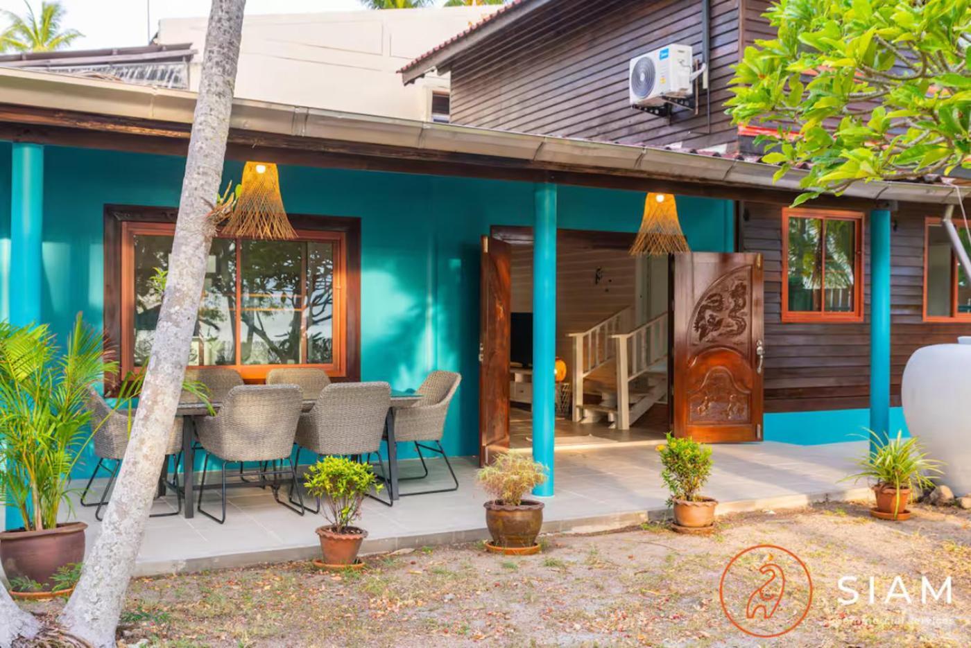The Wooden Beach House 3Br - Sunset Beach Garden Taling Ngam  Luaran gambar