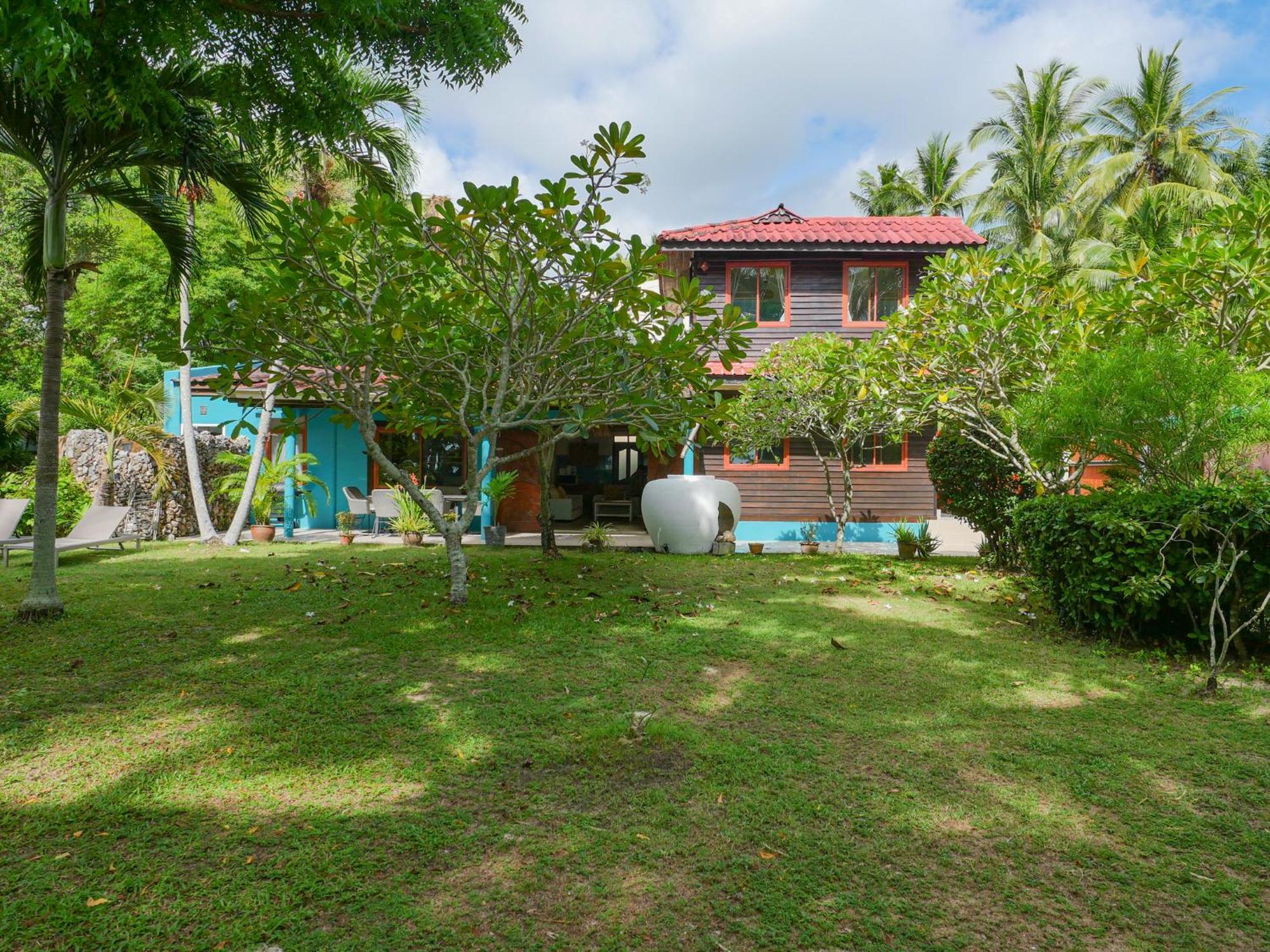 The Wooden Beach House 3Br - Sunset Beach Garden Taling Ngam  Luaran gambar