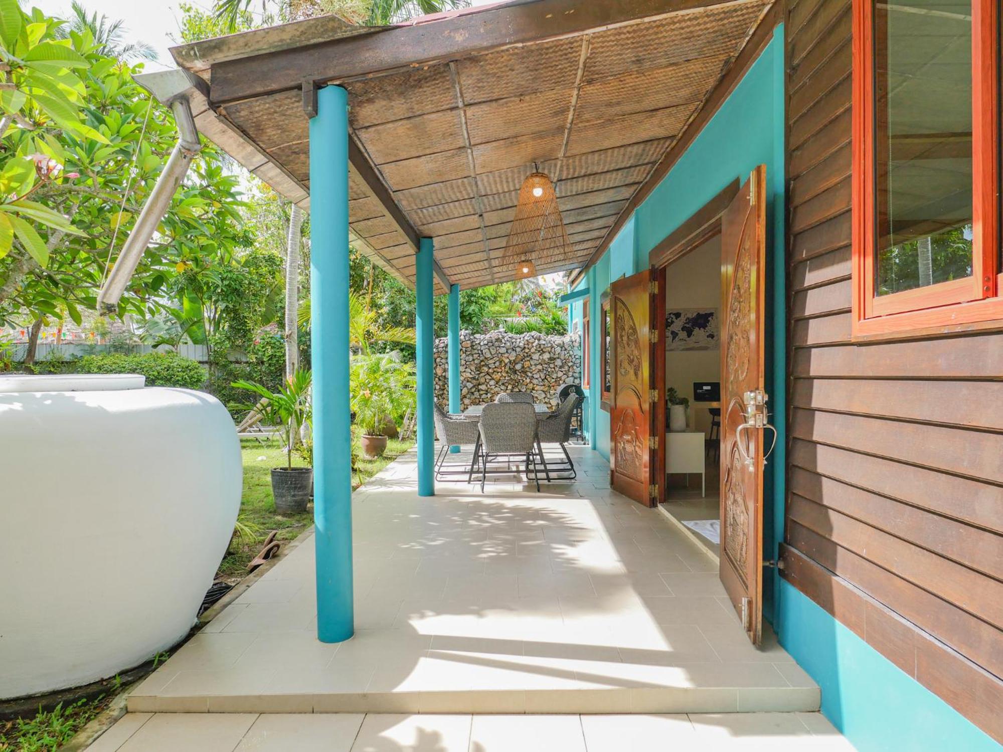 The Wooden Beach House 3Br - Sunset Beach Garden Taling Ngam  Luaran gambar