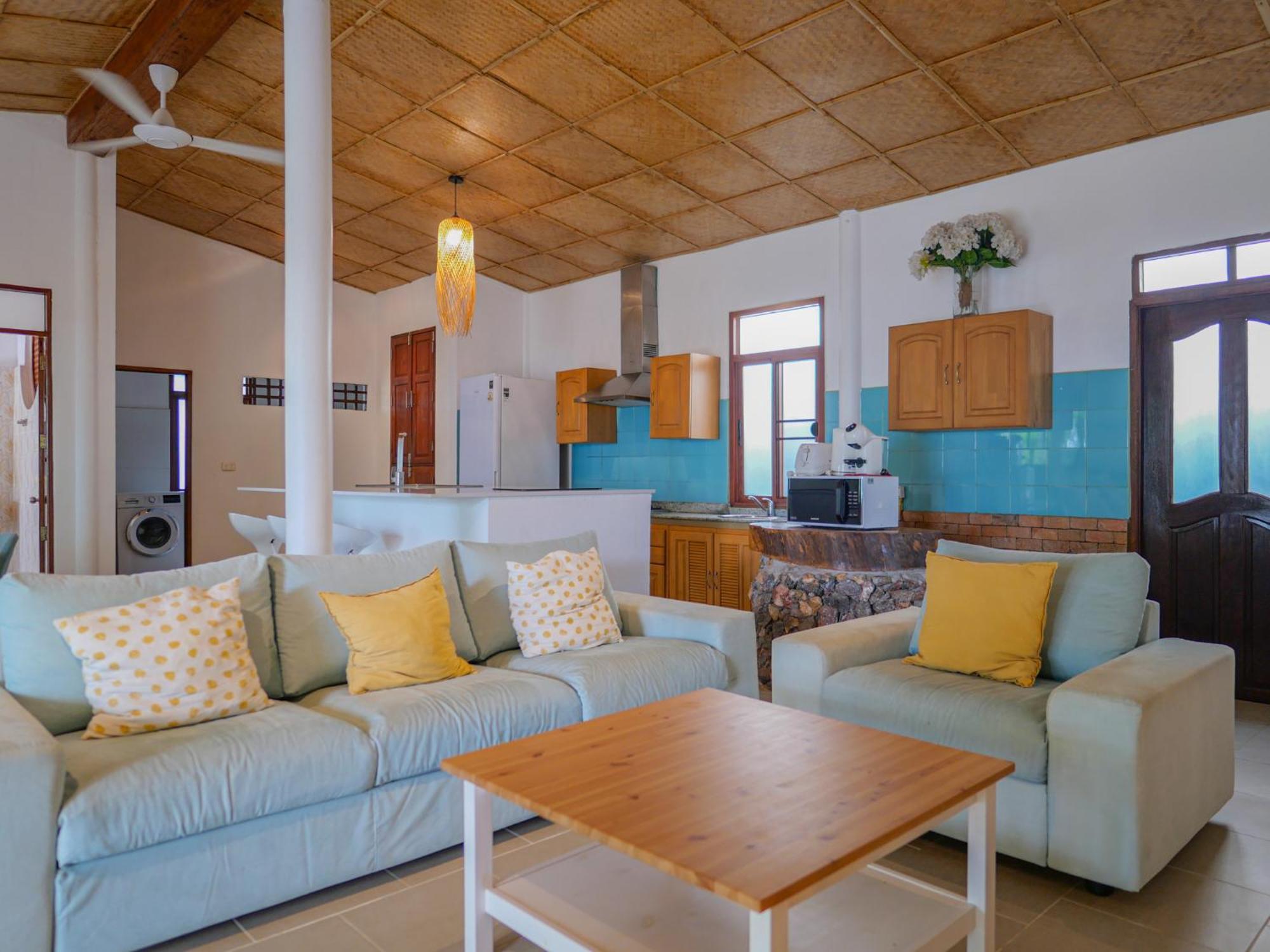 The Wooden Beach House 3Br - Sunset Beach Garden Taling Ngam  Luaran gambar